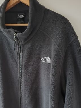 The North Face RDT 300 FlashDry Full Zip Fleece Jacket Dark Gray XXL